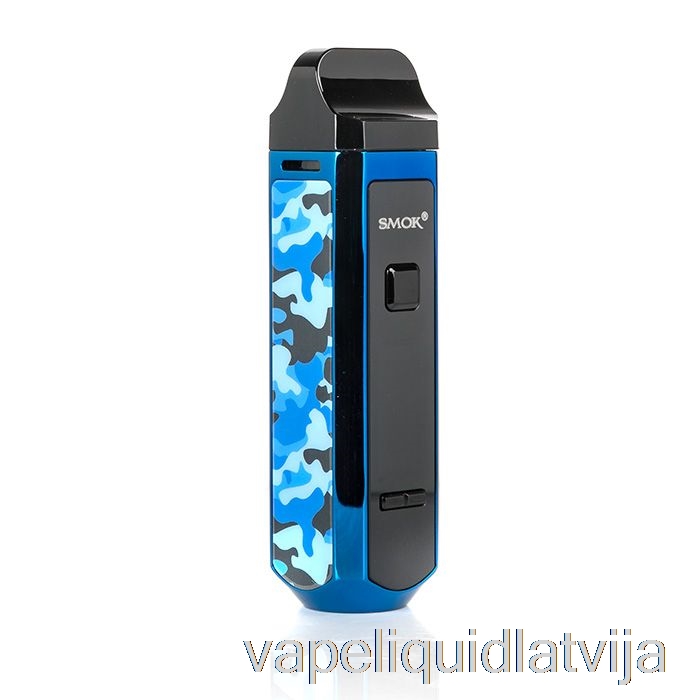 Smok Rpm 40 Pod Mod Kit Blue Camo Vape šķidrums